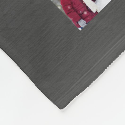 Afstuderen 35 Foto Collage Gray Shimmer Fleece Deken (Hoek)