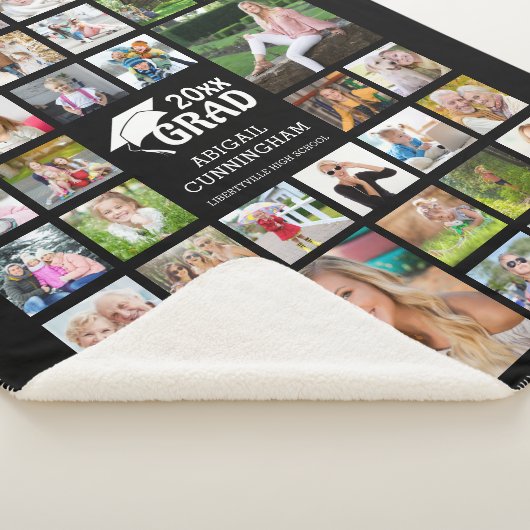 Afstuderen 35 Fotocollage HerdenkingsAFSTUDEERDER Sherpa Deken (3/4)