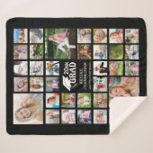 Afstuderen 35 Fotocollage HerdenkingsAFSTUDEERDER Sherpa Deken (Voorkant (horizontaal))