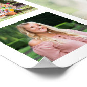 Afstuderen 35 Fotocollage Klasse Jaar Afstuderen Poster (Hoek)