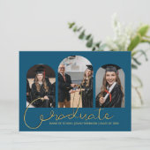 Afstuderen | 3 Aankondiging van aanplakfotocollage (Staand voorkant)