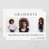 Afstuderen 3 Aankondiging van het Foto Afstuderen (Voorkant / Achterkant)