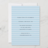 Afstuderen 3-foto Collage Gemakkelijk Modern Scrip Aankondiging (Achterkant)