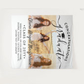 Afstuderen 3 Foto Collage Groot Modern Achtergrond Wandkleed (Voorkant (horizontaal))