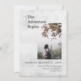 Afstuderen 3 Fotoavontuur begint met bijtende Aankondiging