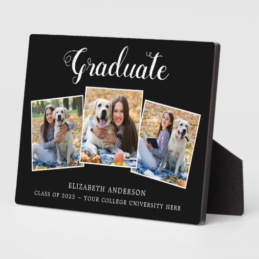 Afstuderen 3 Fotonaam School Afstuderen Fotoplaat (Zijkant)