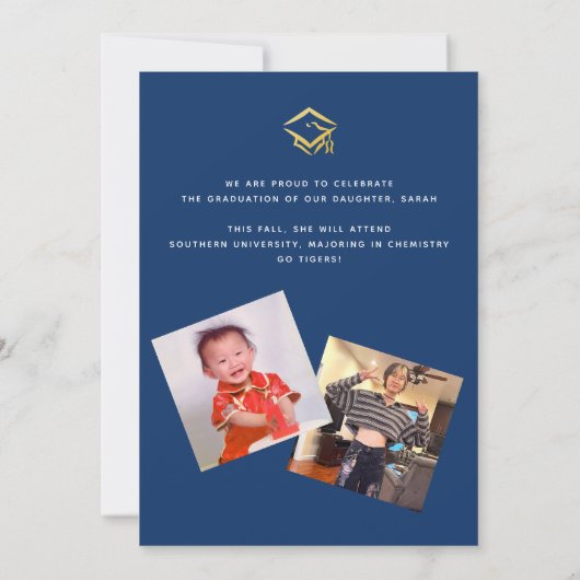 Afstuderen 3: modern glitter 3 aankondiging (Achterkant)