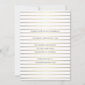 Afstuderen 3-Photo Collage Easy DIY Moderne Script Aankondiging (Achterkant)