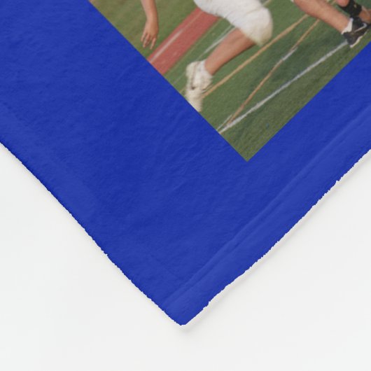 Afstuderen 44 Foto Collage | Naam en school Fleece Deken (Hoek)