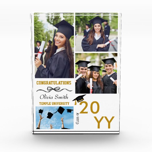 Afstuderen 4 Aangepaste foto, Afstuderen & BFF, go Fotoblokken (Voorkant)