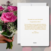 Afstuderen 4 Aangepaste foto's, Afstuderen, Goud & Feestdagenkaart