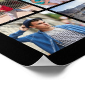 Afstuderen 55 Foto Collage Persoonlijk Poster (Hoek)