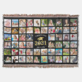 Afstuderen 57 Foto Collage Persoonlijk Deken (Voorkant)