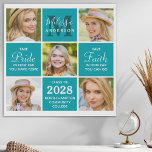 Afstuderen 5 Foto collage Inspirerend Senior Imitatie Canvas Print<br><div class="desc">Viel uw afstuderen en geef een speciaal gepersonaliseerd cadeau met deze de canvasafdruk van het afstuderen van de douanefoto collage. Dit unieke afstuderen fotocollage canvas zal een schat koepa zijn. Gezegde: "Neem trots in hoe ver je bent gekomen, heb geloof in hoe ver je kunt gaan." Pas met 5 van...</div>