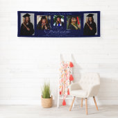 afstuderen 5 Fotocollage Gefeliciteerd met 2024 Bl Spandoek (Insitu)