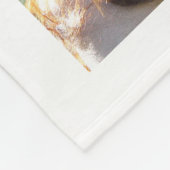 Afstuderen 6 Foto Collage Black Script White 2023 Fleece Deken (Hoek)