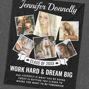 Afstuderen 6 Foto School College Fleece Deken