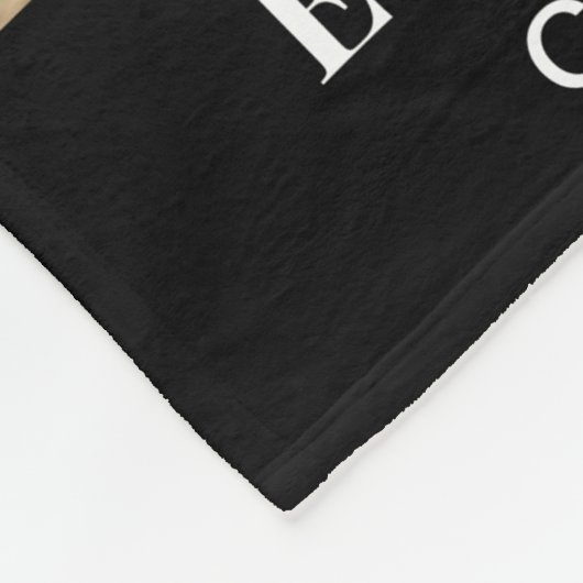 Afstuderen 7 Foto Collage Black Fleece Deken (Hoek)