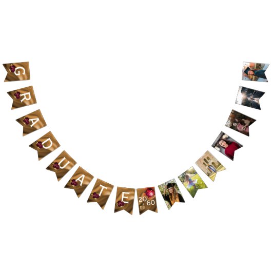 Afstuderen 7 Fotocollage 2025 Disco Party Vlaggetjes (Alle)