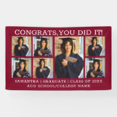 Afstuderen 7 Fotografen Afstudeerder 2023 Bourgogn Spandoek (Horizontaal)