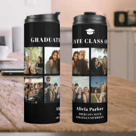 Afstuderen 8 Fotocollage afstuderen Klasse van 202 Thermosbeker