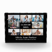 Afstuderen 8 fotocollage klasse jaarquote fotoblokken (Voorkant)