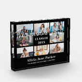 Afstuderen 8 fotocollage klasse jaarquote fotoblokken (Links)