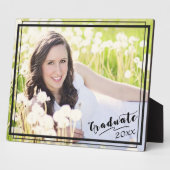 Afstuderen 8x10 foto Horizontale Zwarte Grens Fotoplaat (Zijkant)