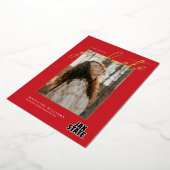 Afstuderen aan de Jacksonville State University Folie Uitnodiging (Gedraaid)