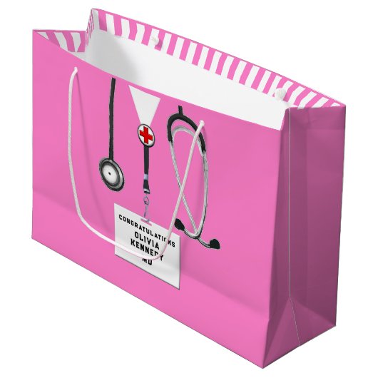 Afstuderen aan de Medische Faculteit Groot Cadeauzakje (Voorkant Gekanteld)