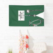 Afstuderen aan de medische faculteit spandoek (Insitu)