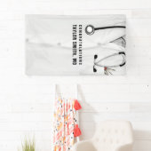 Afstuderen aan de medische faculteit spandoek (Insitu)