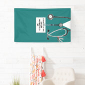 Afstuderen aan de medische faculteit spandoek (Insitu)