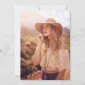 Afstuderen aan Jacksonville State University Aankondiging (Achterkant)