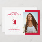 Afstuderen aan Jacksonville State University Aankondiging (Voorkant / Achterkant)