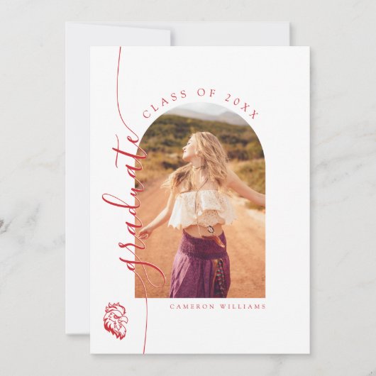 Afstuderen aan Jacksonville State University Aankondiging (Voorkant)