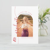 Afstuderen aan Jacksonville State University Aankondiging (Staand voorkant)