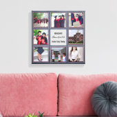 AFSTUDEREN aandenken FOTO'S TOEVOEGEN Wall Art Cha Canvas Afdruk (Insitu (Woonkamer))