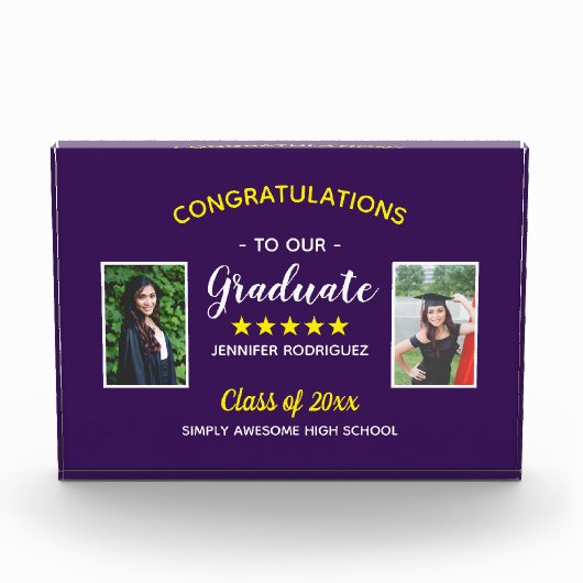 Afstuderen Aangepast 2 Foto gefeliciteerd Afstuder (Voorkant)