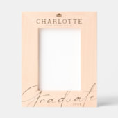 Afstuderen aangepast Afstuderen Gegraveerde Lijstjes (Voorkant)