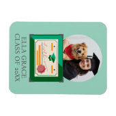 Afstuderen Aangepaste Foto Afstuderen Lijst Magneet (Horizontaal)