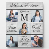 Afstuderen Aangepaste foto Collage Keepomwille Pla Fotoplaat (Voorkant)