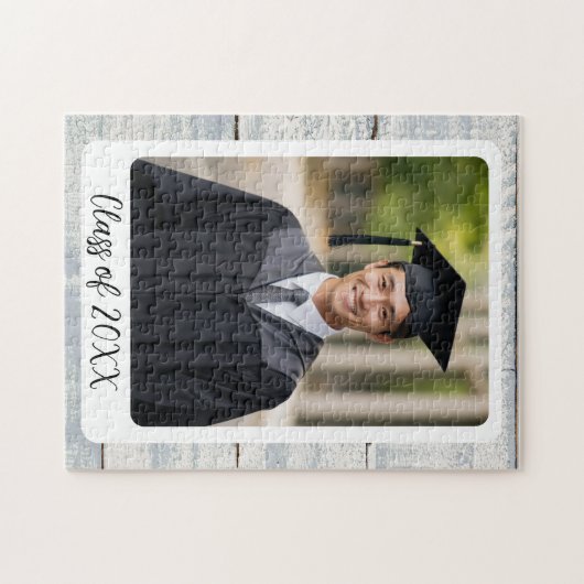 Afstuderen Aangepaste foto Legpuzzel (Horizontaal)