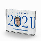 Afstuderen Aangepaste Foto op Marbled (Rechts)