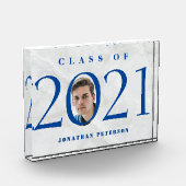 Afstuderen Aangepaste Foto op Marbled (Links)