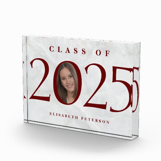 Afstuderen Aangepaste Foto op Marmer (Rechts)