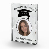 Afstuderen Aangepaste foto op marmer (Rechts)