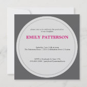 Afstuderen Aangepaste fotofilm Kaart (Achterkant)