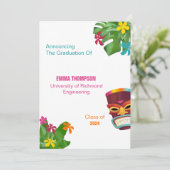 Afstuderen Aankondiging (Staand voorkant)