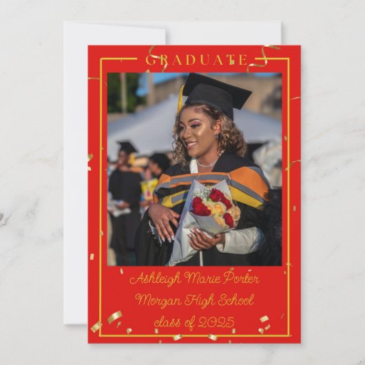 Afstuderen Aankondiging (Voorkant)